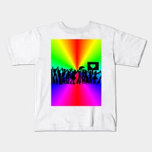 Dancing Hippies Kids T-Shirt